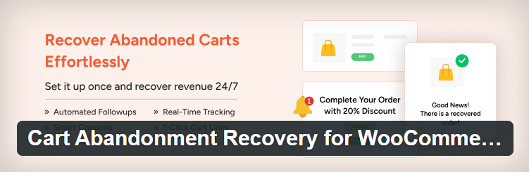 Cart Abandonment Recovery for WooCommerce