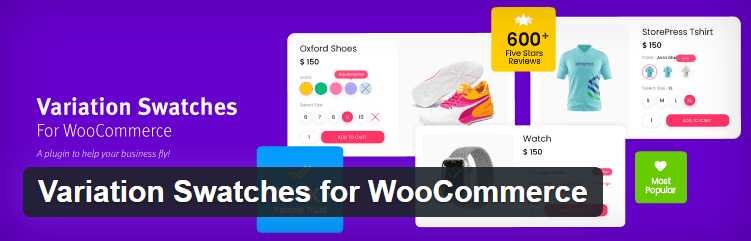 Variation Swatches for WooCommerce